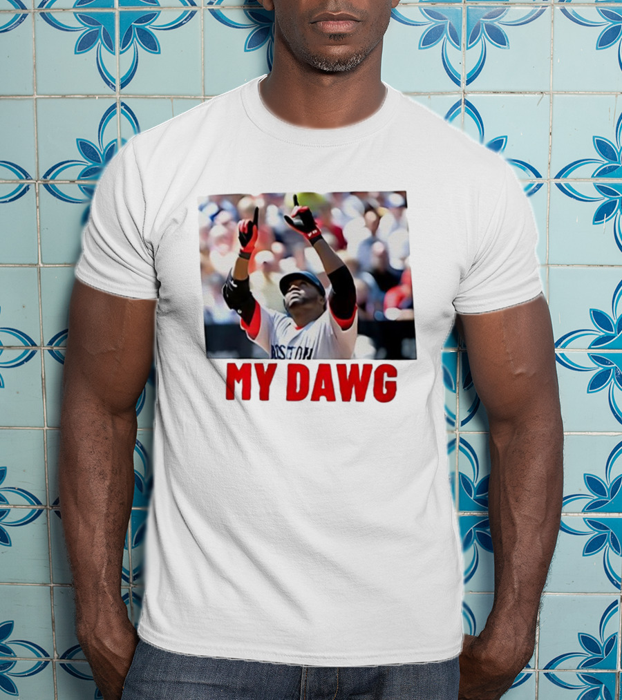 Vladimir Guerrero Jr. David Ortiz My Dawg Toronto Blue Jays Boston Red Sox 2025 T-Shirt
