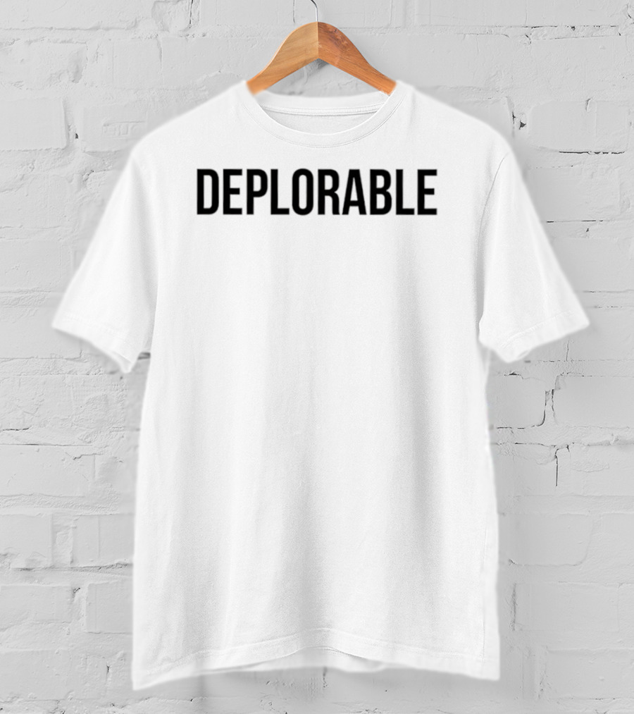 Donald Trump Deplorable And Proud T-Shirt