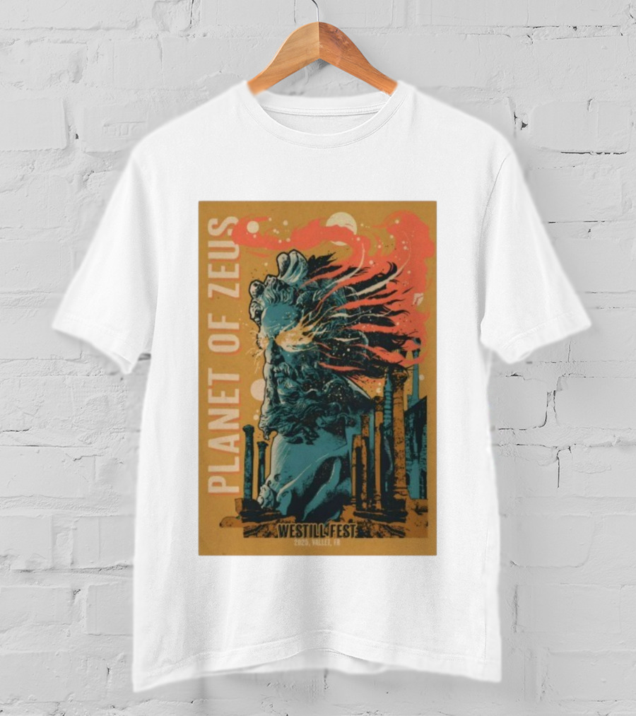 Planet Of Zeus Westill Fest 2025 Vallet France T-Shirt