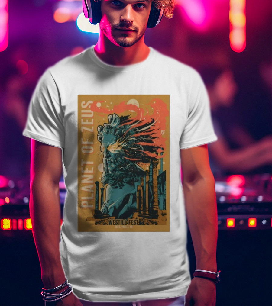 Planet Of Zeus Westill Fest 2025 Vallet France T-Shirt