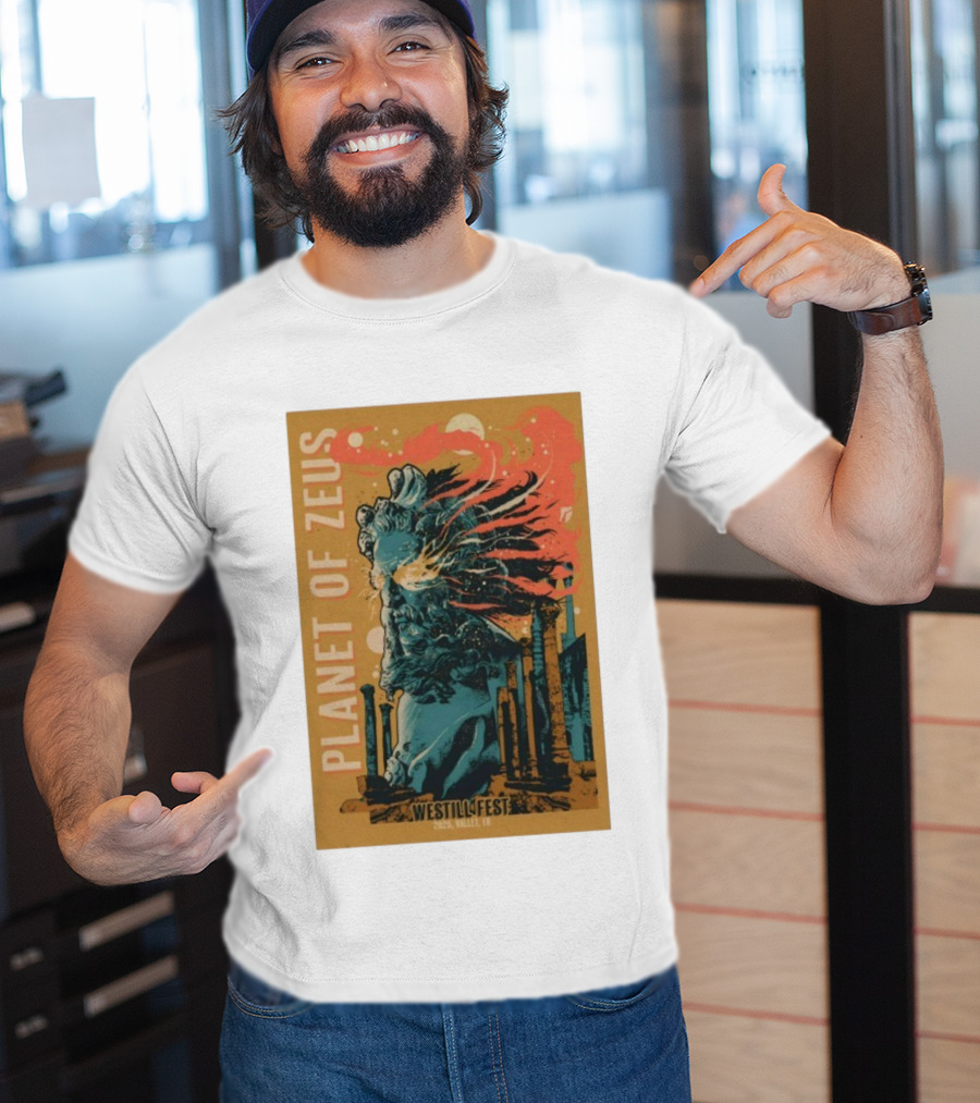 Planet Of Zeus Westill Fest 2025 Vallet France T-Shirt