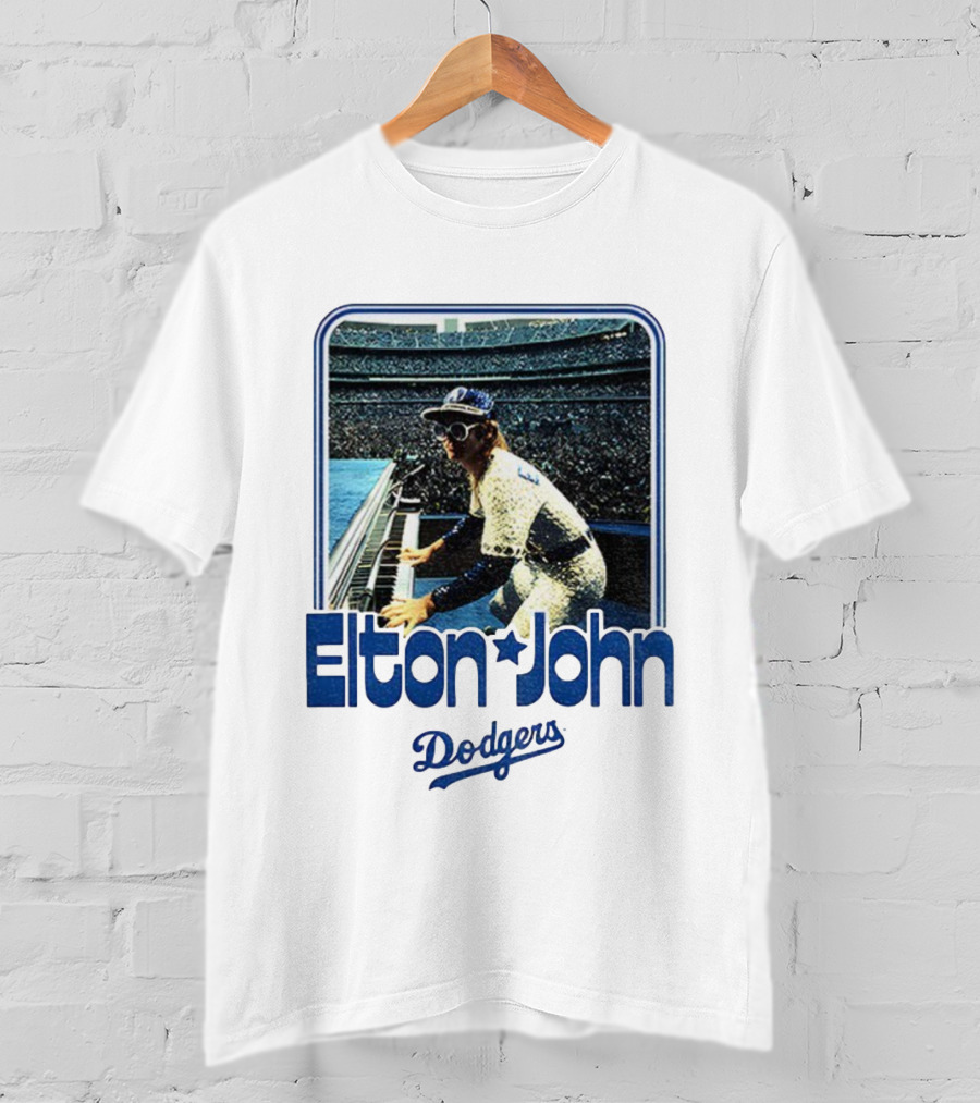Elton John Dodgers Stadium Concert MLB Baseball Dodgers T-Shirt