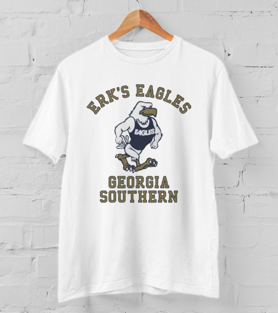 Erk's Eagles Georgia Southern Vintage Classic Style T-Shirt