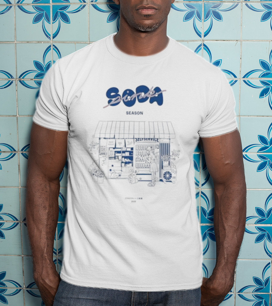 Soda Japan Vending Season 2025 JenNyan Pink T-Shirt