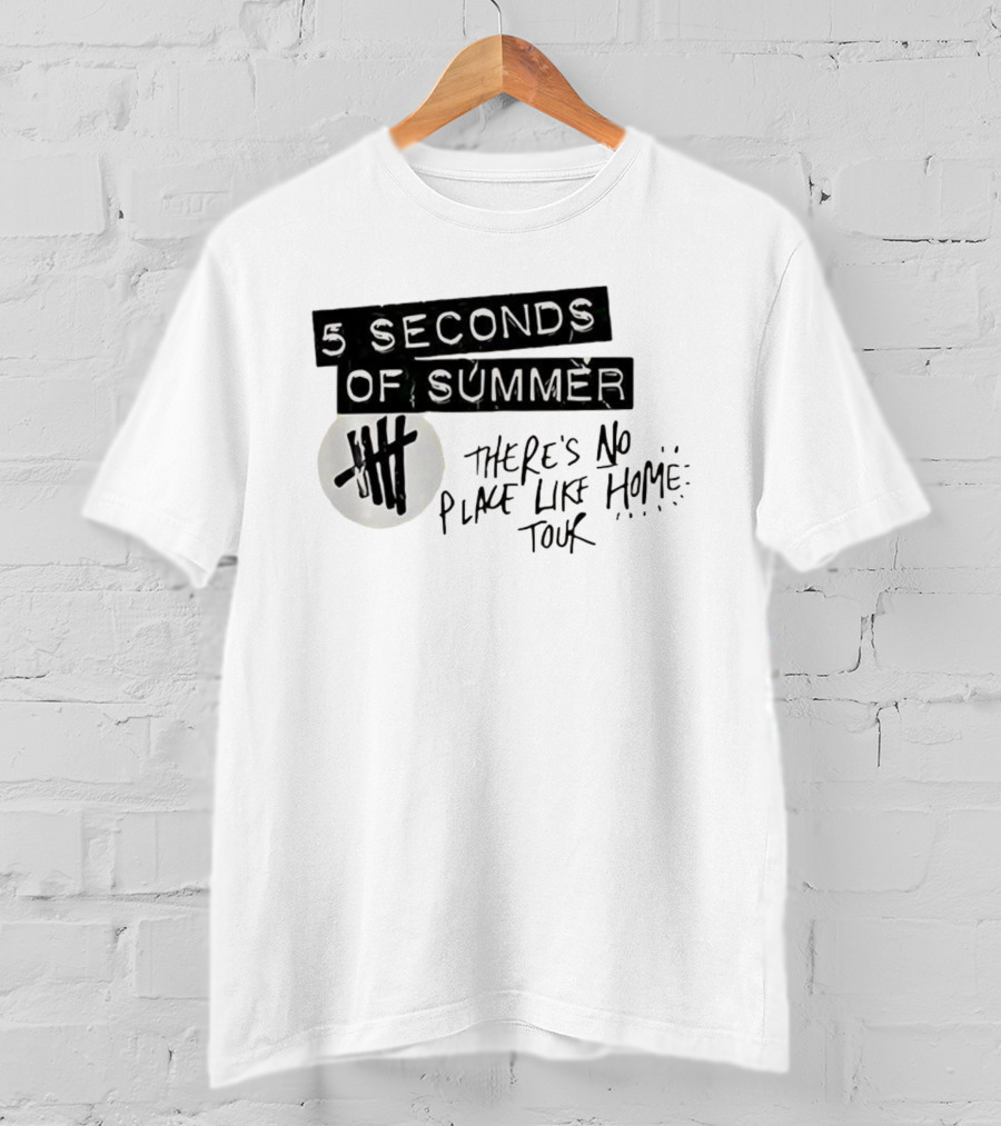 5 Seconds Of Summer There's No Place Like Home Tour T-Shirt