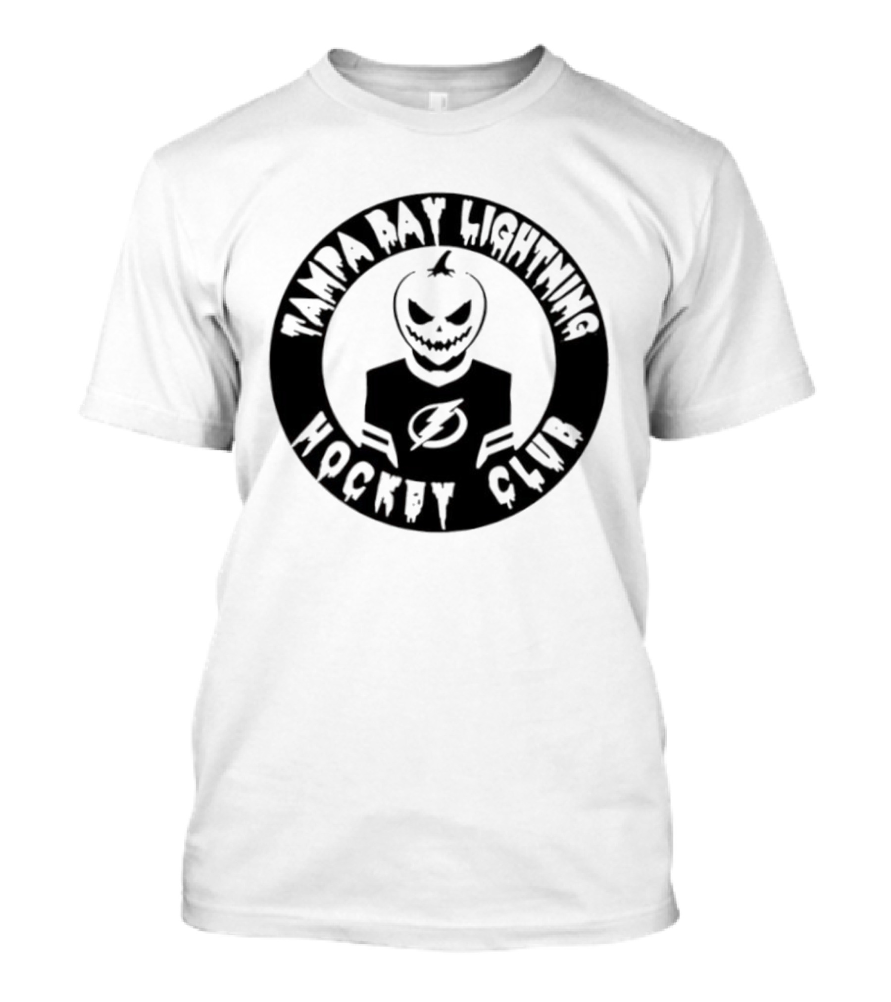 Tampa Bay Lightning Hockey Club Pumpkin T-Shirt
