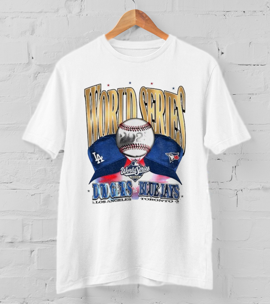 World Series 2025 Dodgers Vs Blue Jays MLB Showdown T-Shirt