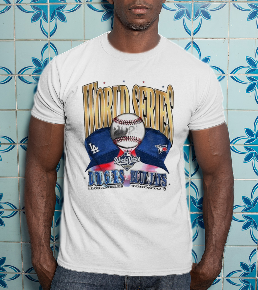 World Series 2025 Dodgers Vs Blue Jays MLB Showdown T-Shirt