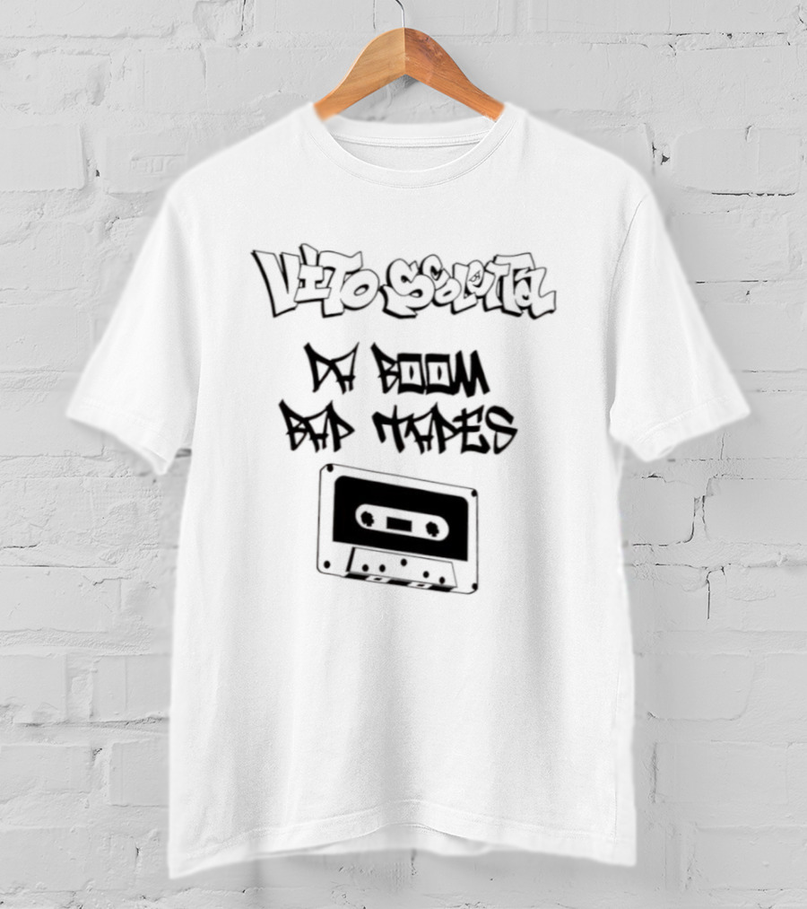 Veto Sorel DJ Boom Bap Tapes Cassette Vintage Style T-Shirt
