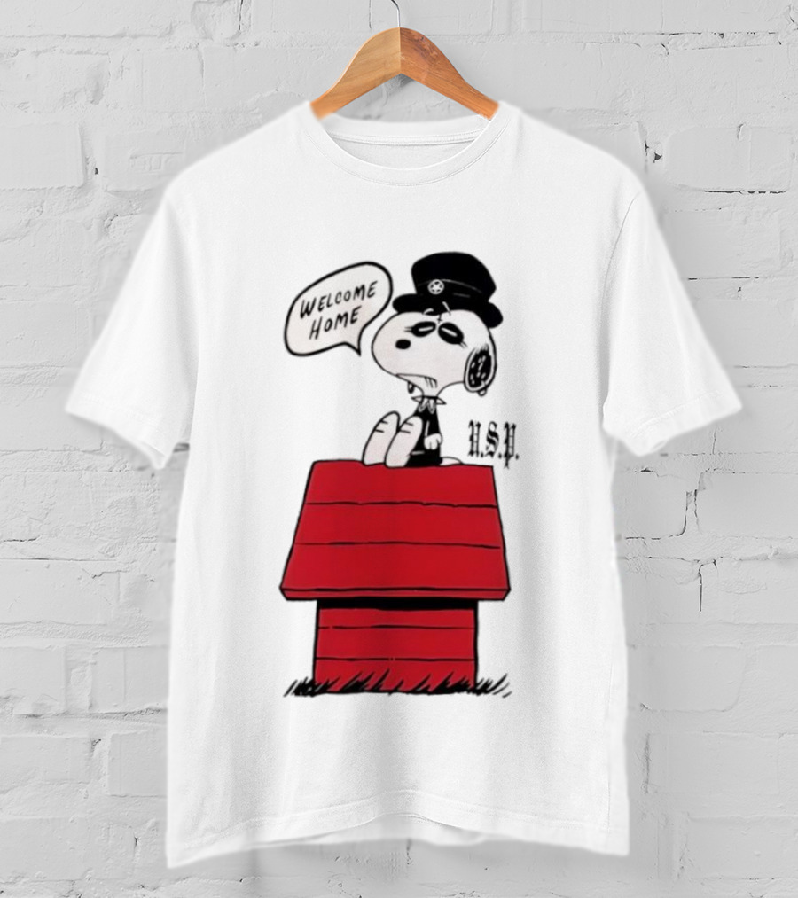 Welcome Home Snoopy Houston Peanuts Collaboration T-Shirt