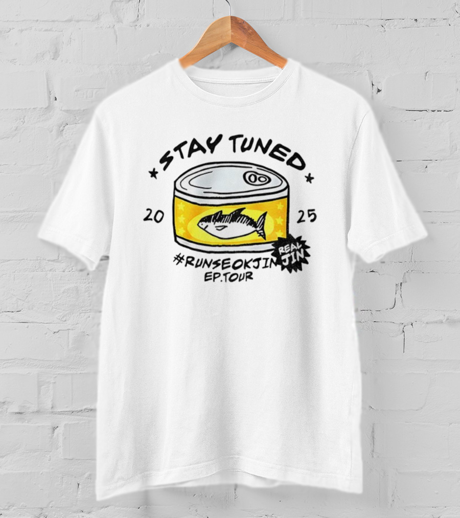 Stay Tuned Real Jin Runseokjin EP Tour 2025 T-Shirt