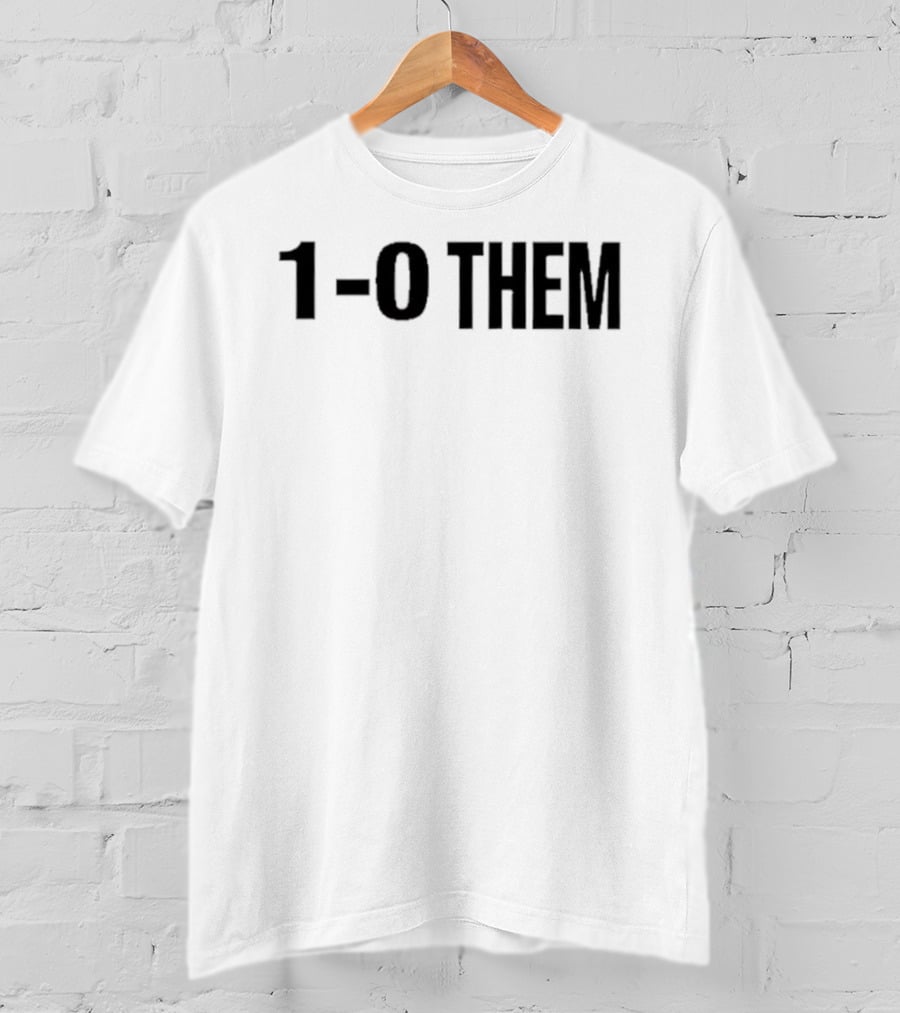 New Jersey Devils NHL Team 1 0 Them T-Shirt