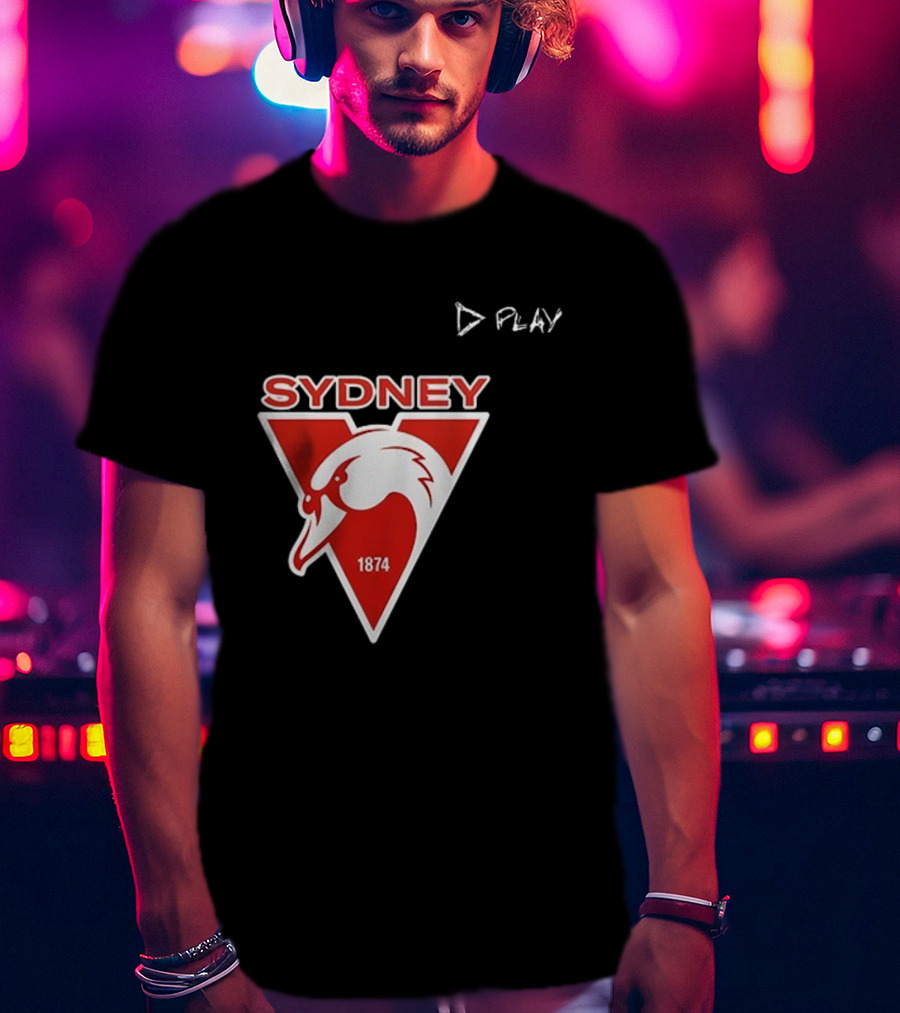 Ed Sheeran X Sydney Swans Loop Tour Play 1874 T-Shirt