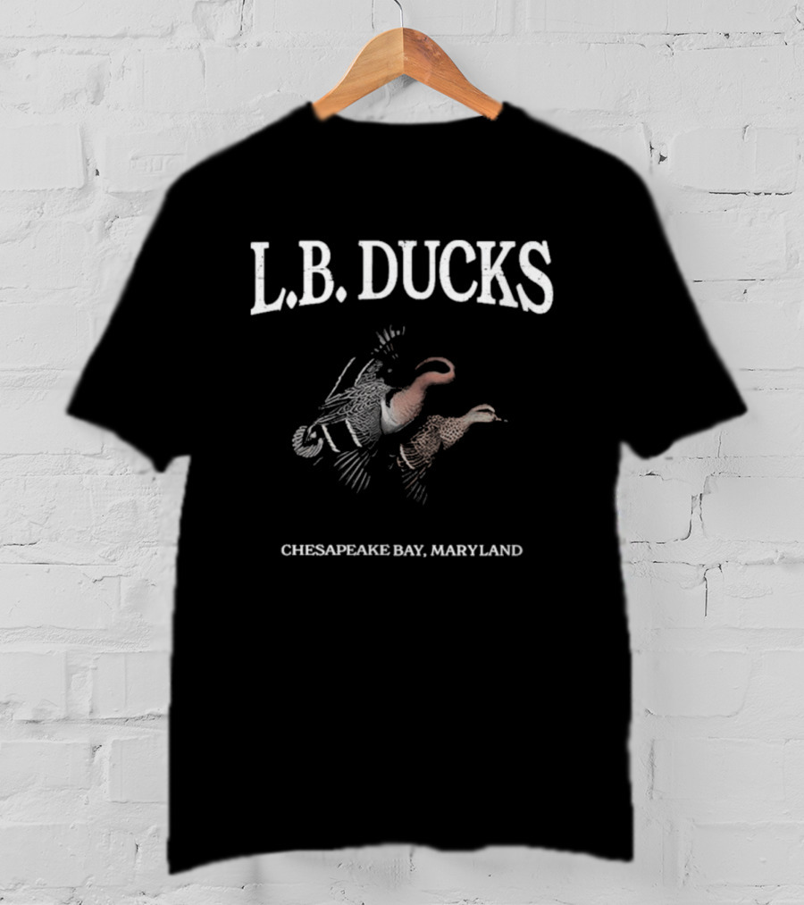 L.B. Ducks Chesapeake Bay Maryland Luke Borchelt T-Shirt