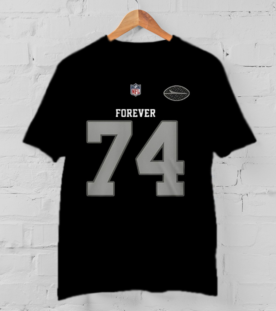 New York Jets Nick Mangold Forever 74 NFL Football T-Shirt