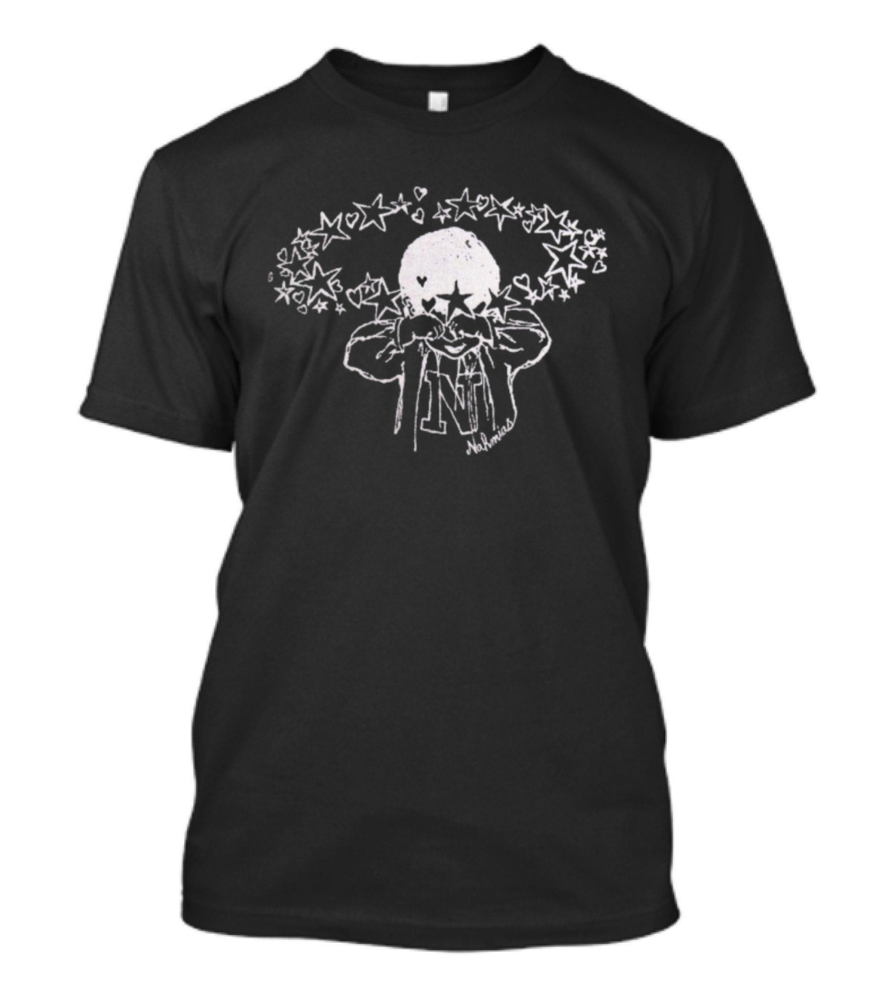 Nahmias Cry Kid Stars Child Surrounded By Stars In Tears T-Shirt
