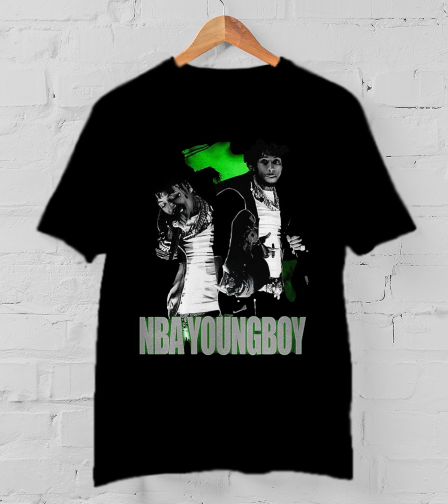 NBA YoungBoy Rap Icon Music Influence T-Shirt