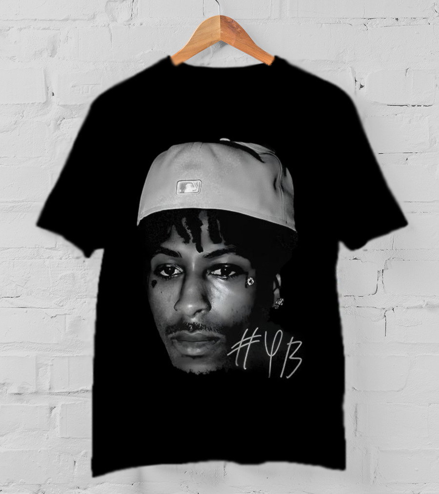 NBA Youngboy Big Face Gang Signature Cap Style T-Shirt