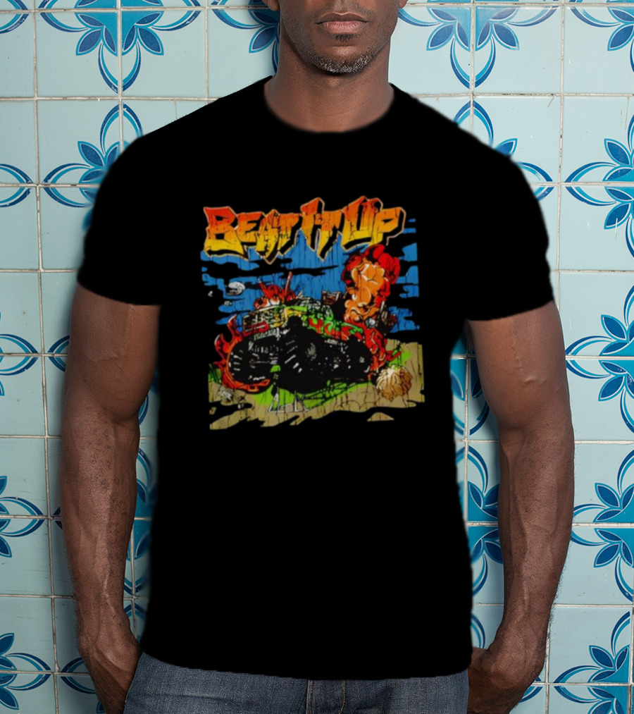 NCT Dream Beat It Up Monster Truck Cartoon Style T-Shirt