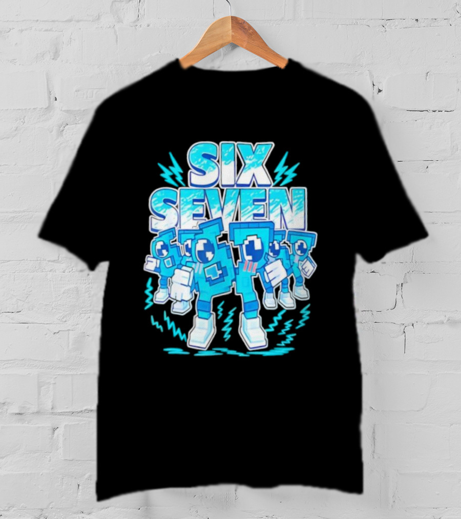 Six Seven Meme 67 Italian Brainrot Birthday T-Shirt