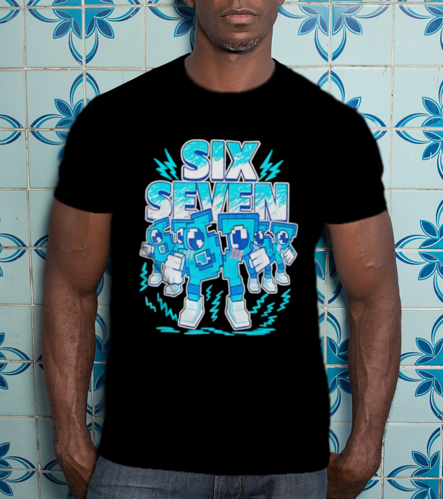 Six Seven Meme 67 Italian Brainrot Birthday T-Shirt