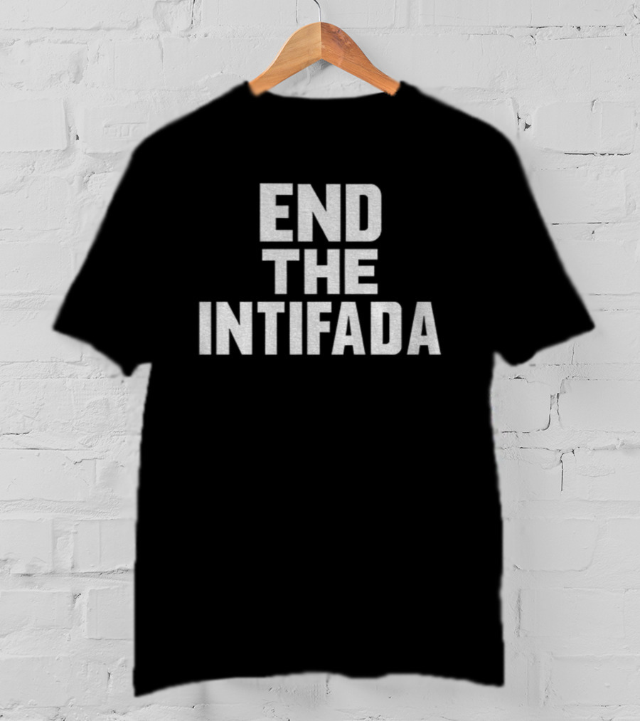 End The Intifada Anthony Constantino T-Shirt