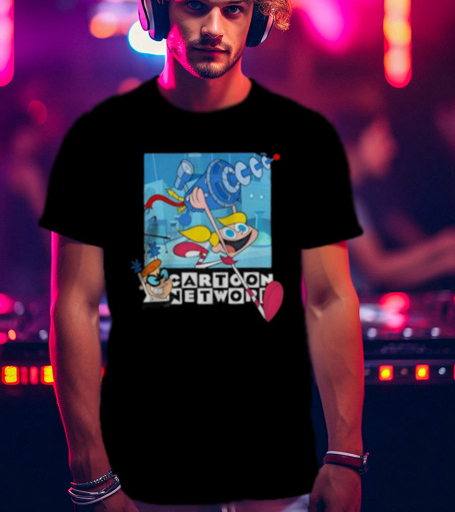 Dexter's Laboratory Cartoon Network Dee Dee And Dexter Science Adventure T-Shirt