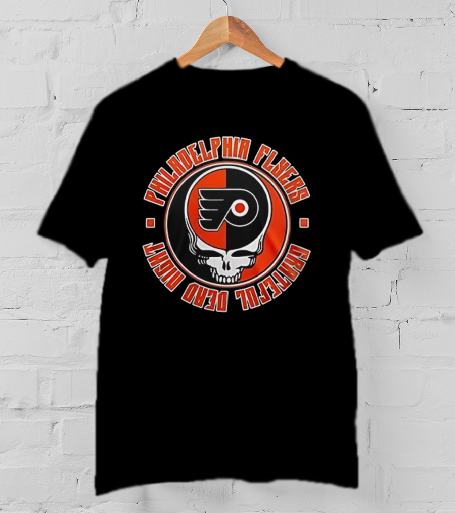 Philadelphia Flyers Grateful Dead 60th Anniversary Urban Nights T-Shirt