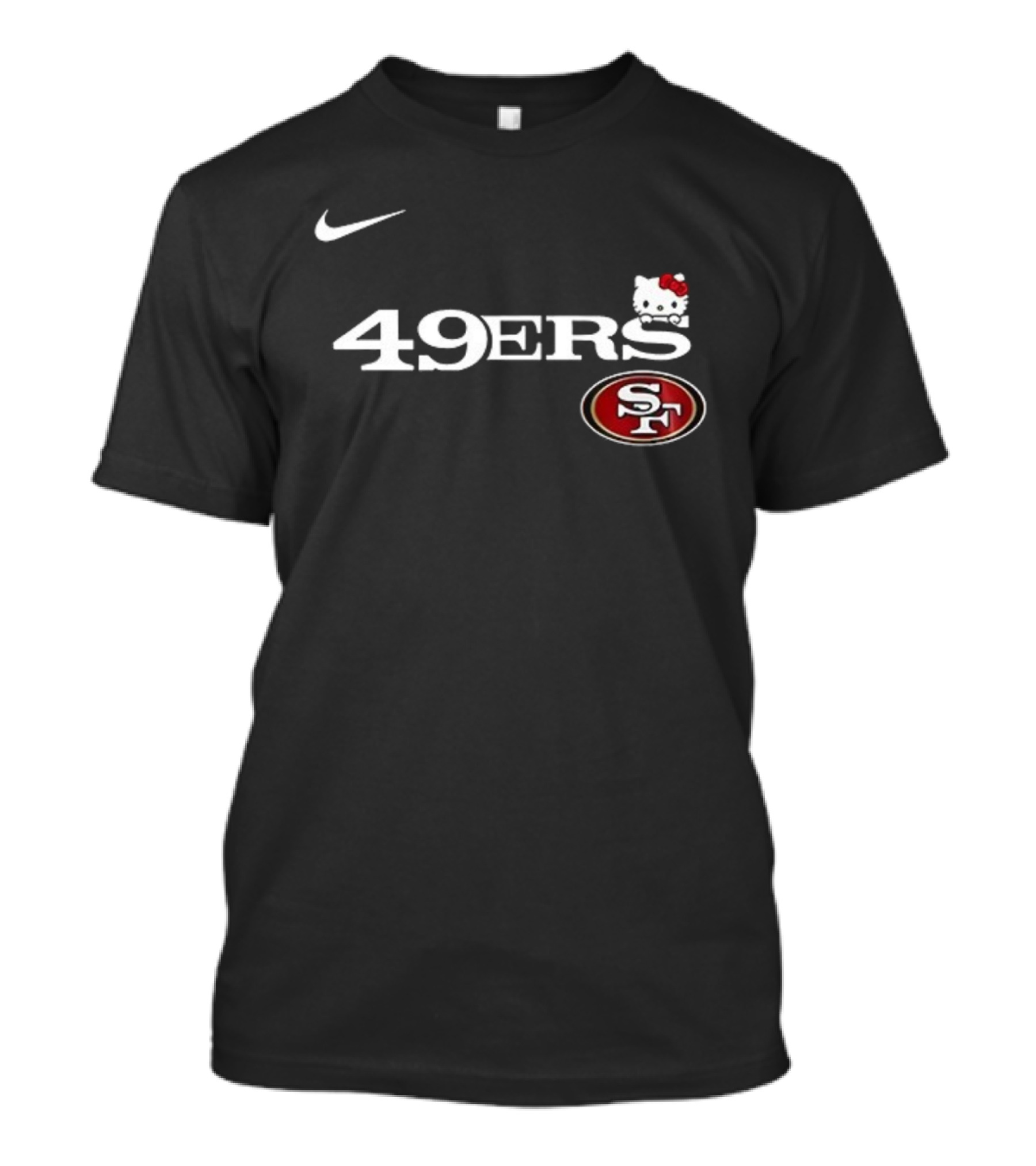 Nike San Francisco 49ers Hello Kitty SF Collaboration 2025 T-Shirt