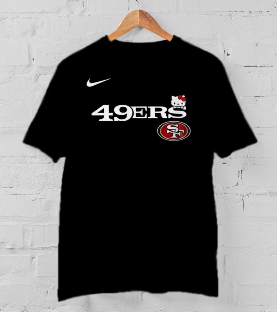 Nike San Francisco 49ers Hello Kitty SF Collaboration 2025 T-Shirt