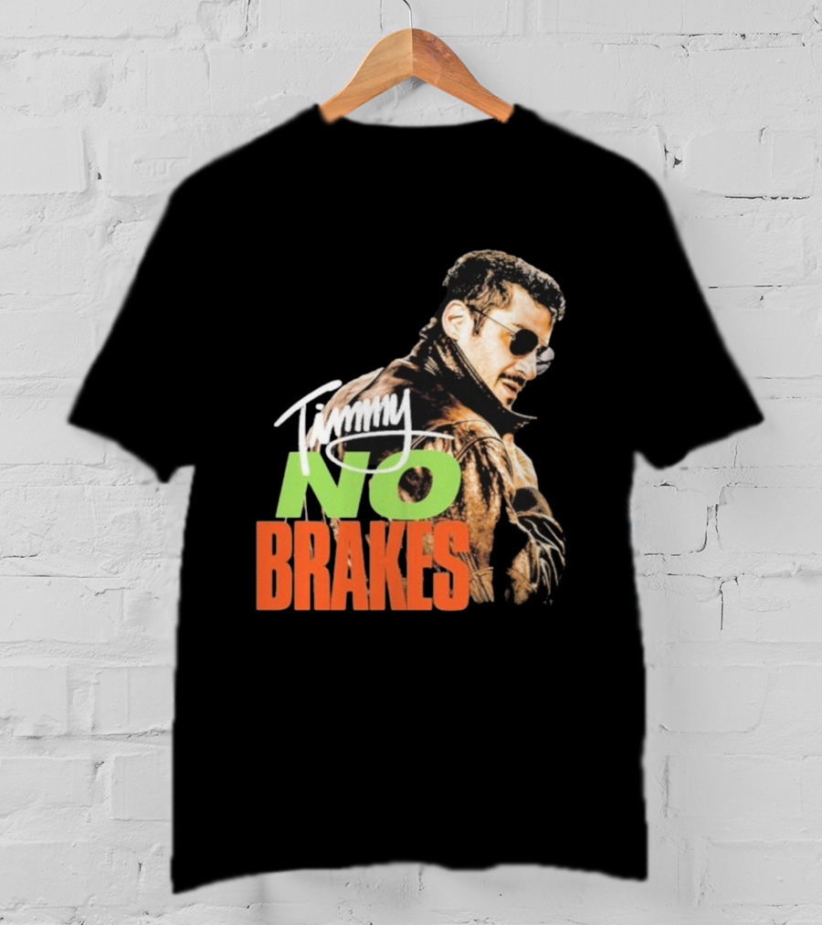 Timmy No Brakes Racing Jacket Sunglasses Style T-Shirt