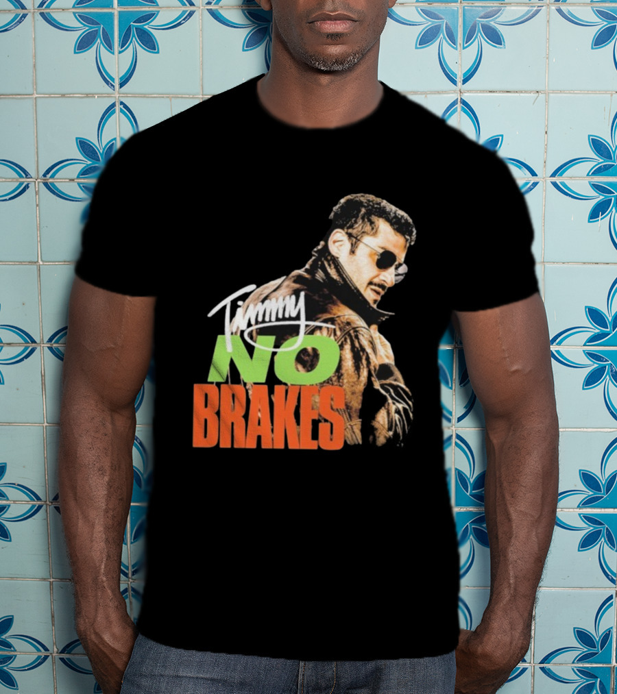Timmy No Brakes Racing Jacket Sunglasses Style T-Shirt