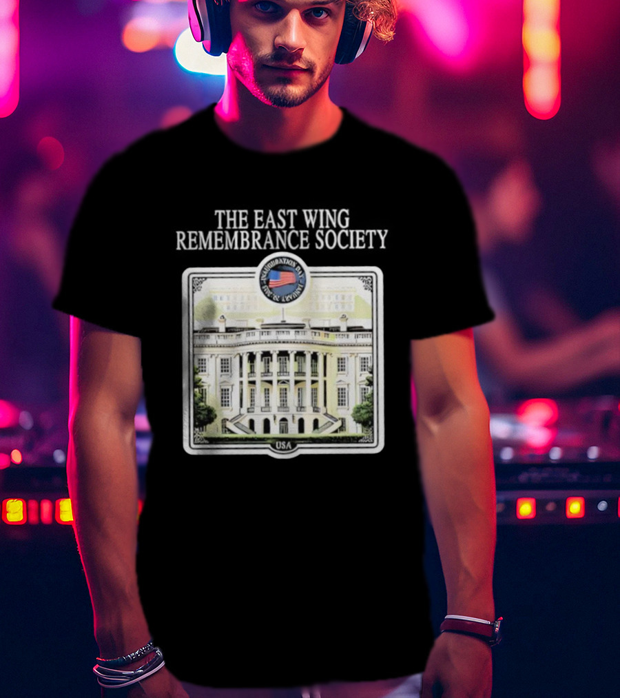 The East Wing Remembrance Society USA Commemorative Day Oval Office T-Shirt