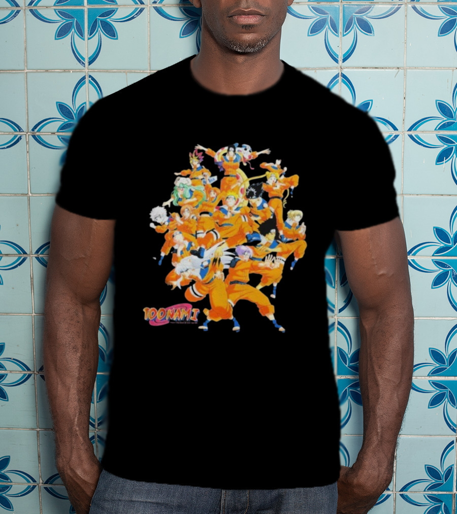 Toonami Cruel.void Shadow Clone Jutsu Anime Character Mashup T-Shirt