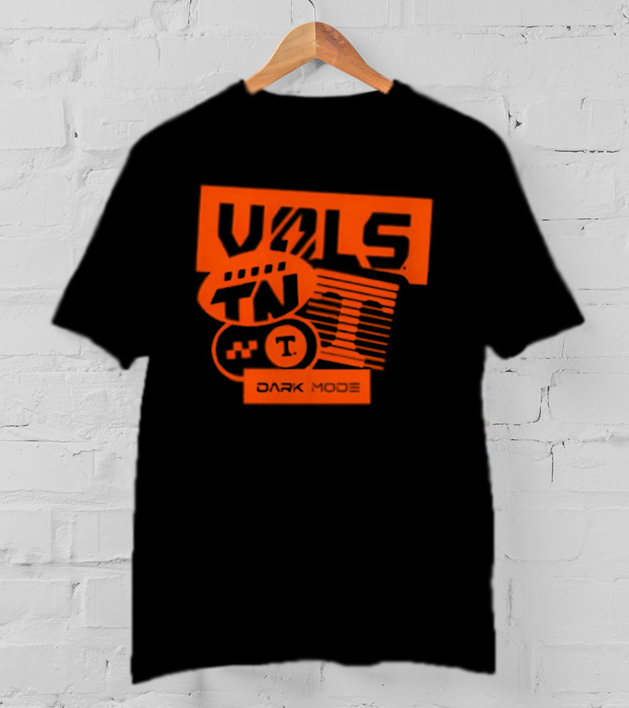 Vols Dark Mode TN Tennessee Volunteers Football UT T-Shirt