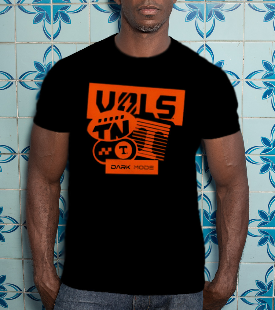 Vols Dark Mode TN Tennessee Volunteers Football UT T-Shirt