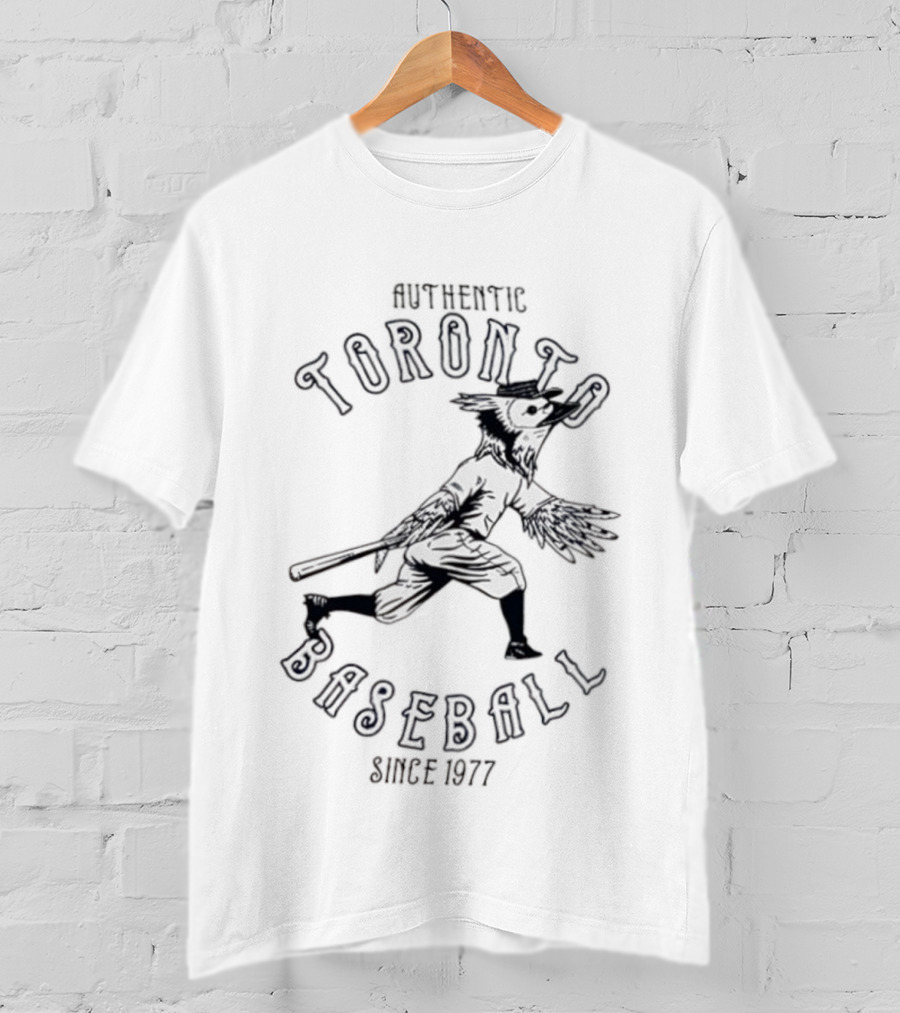 Authentic Toronto Baseball Since 1977 Blue Jay T-Shirt
