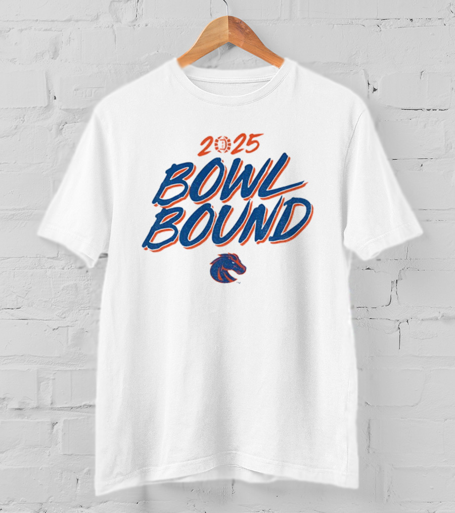 Boise State Broncos Bowl Bound 2025 Football NFL T-Shirt