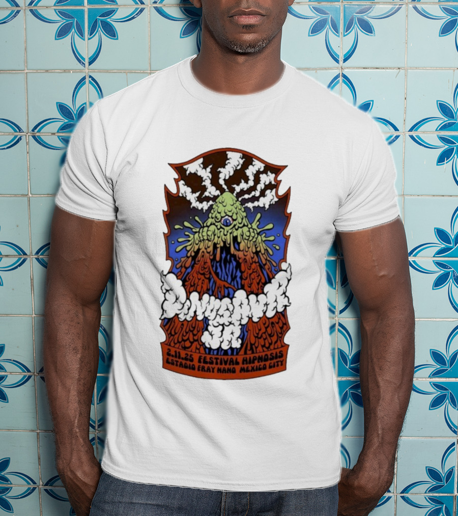Dinosaur Jr. Festival Hipnosis 2025 Estadio Fray Nano Mexico City 2.11.25 T-Shirt