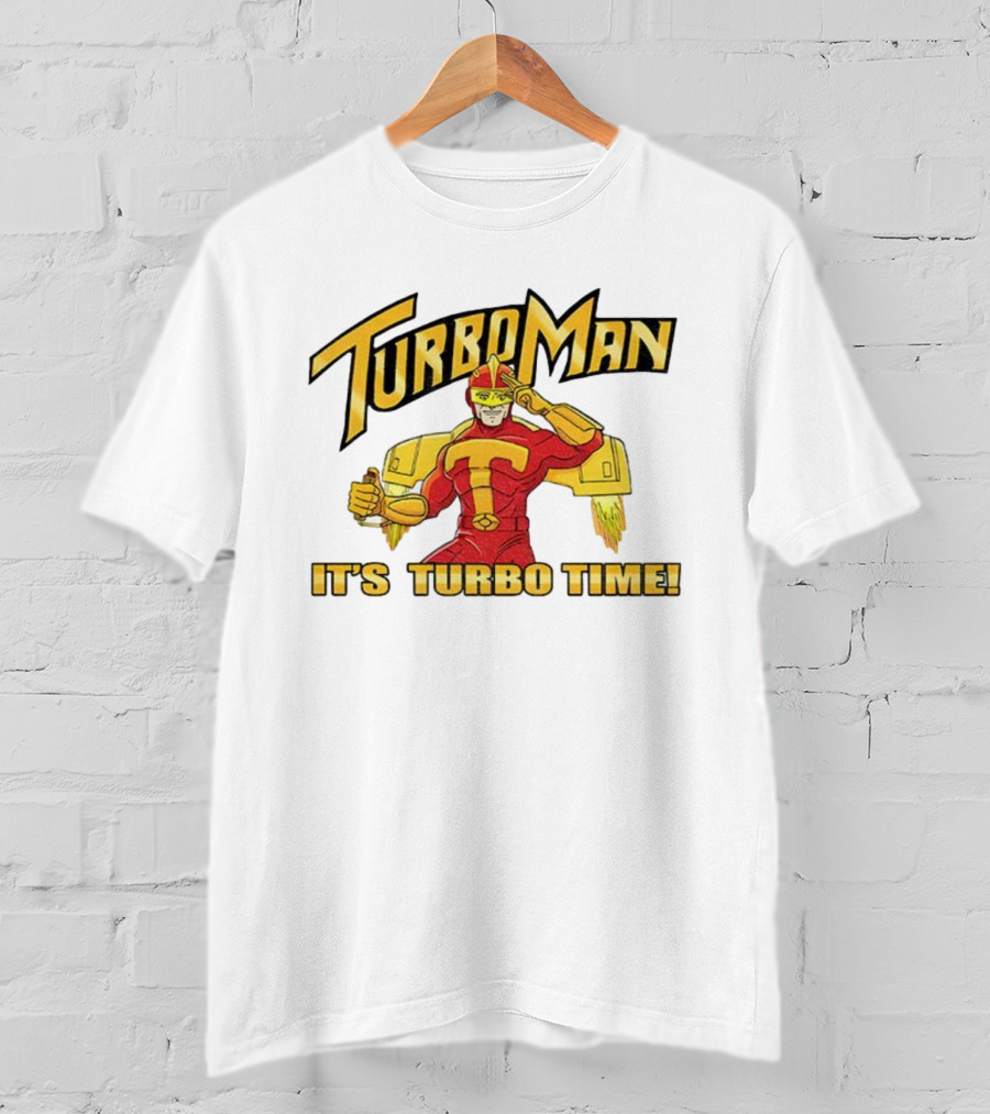 TurboMan It's Turbo Time Heroic Costume Power T-Shirt