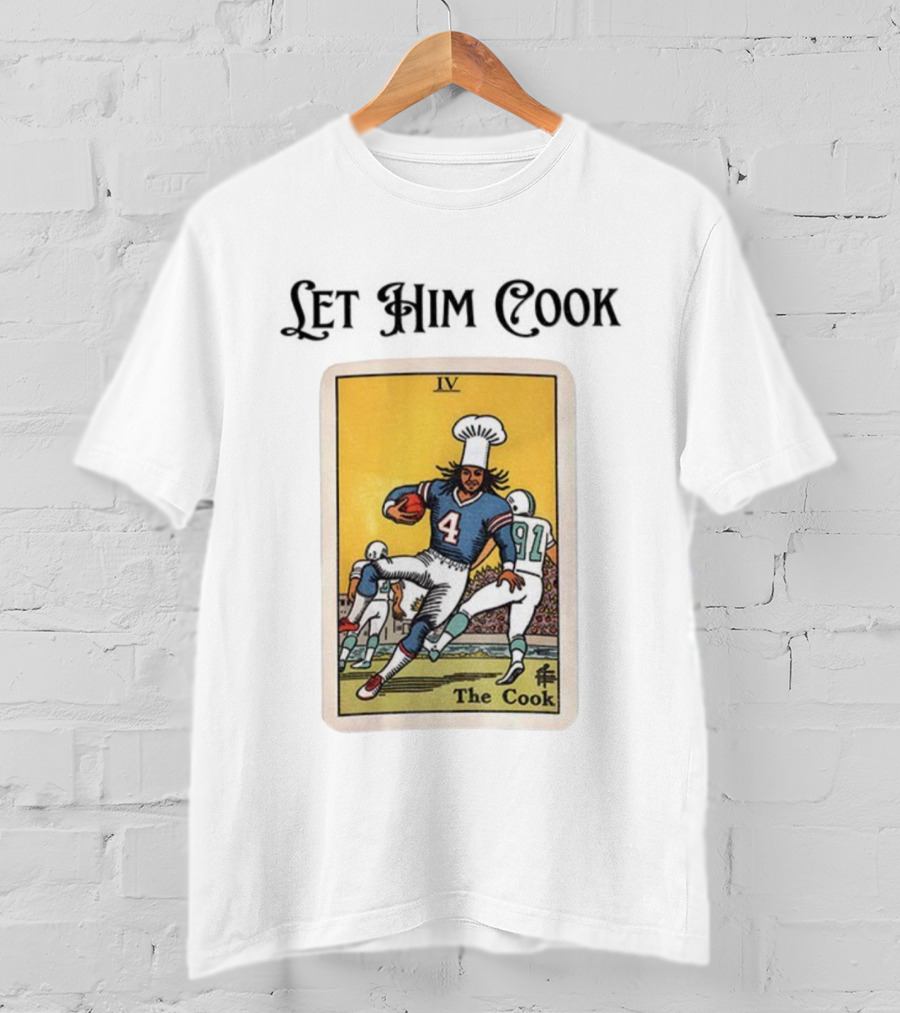 Let Him Cook James Cook The Cook Buffalo Bills NFL Football 2025 Bills Mafia T-Shirt