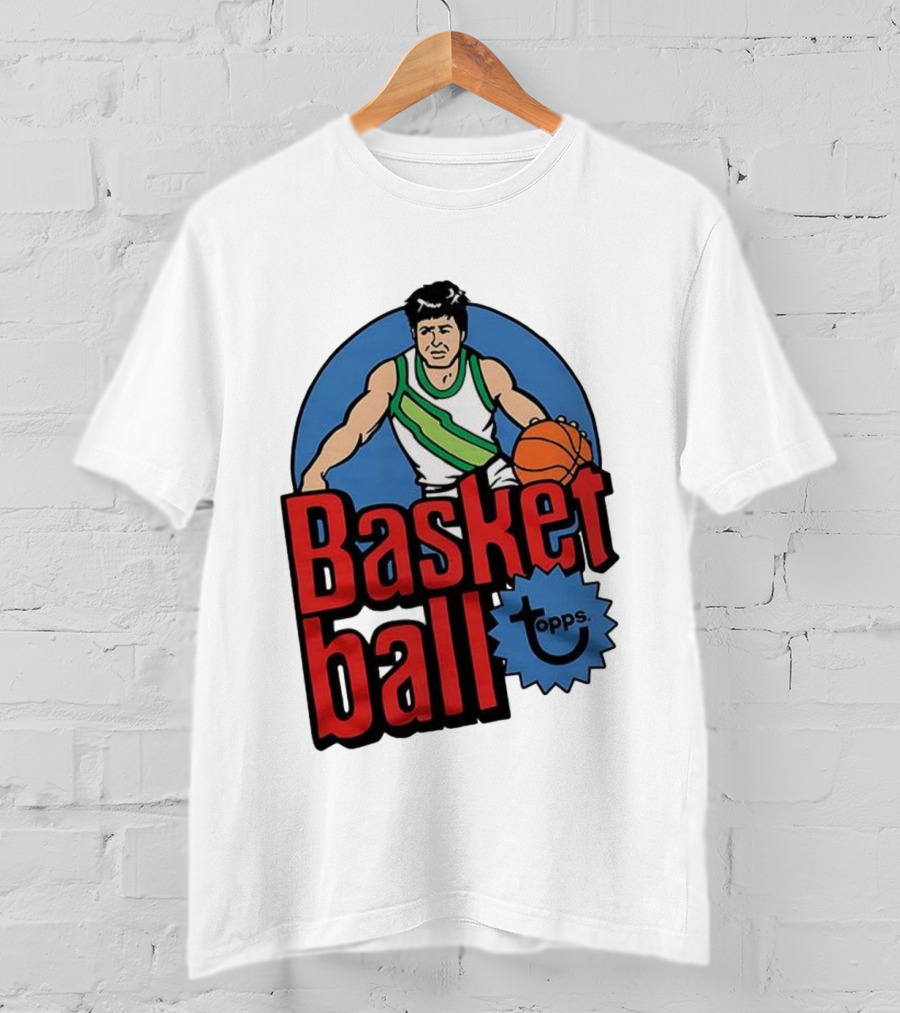 Topps Basketball 1978 Vintage Picture Cards Retro Style T-Shirt