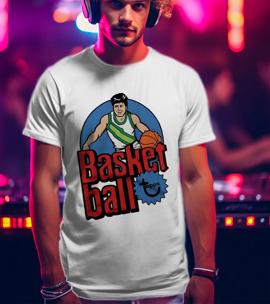 Topps Basketball 1978 Vintage Picture Cards Retro Style T-Shirt