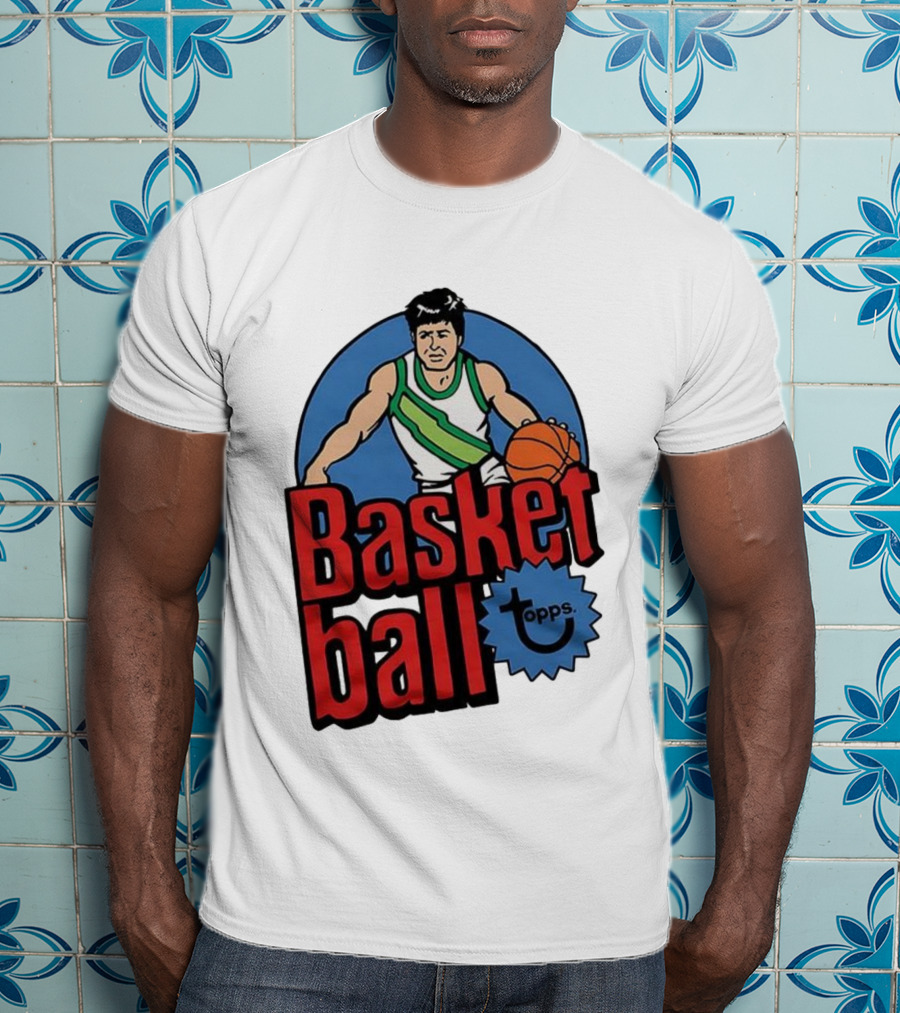 Topps Basketball 1978 Vintage Picture Cards Retro Style T-Shirt