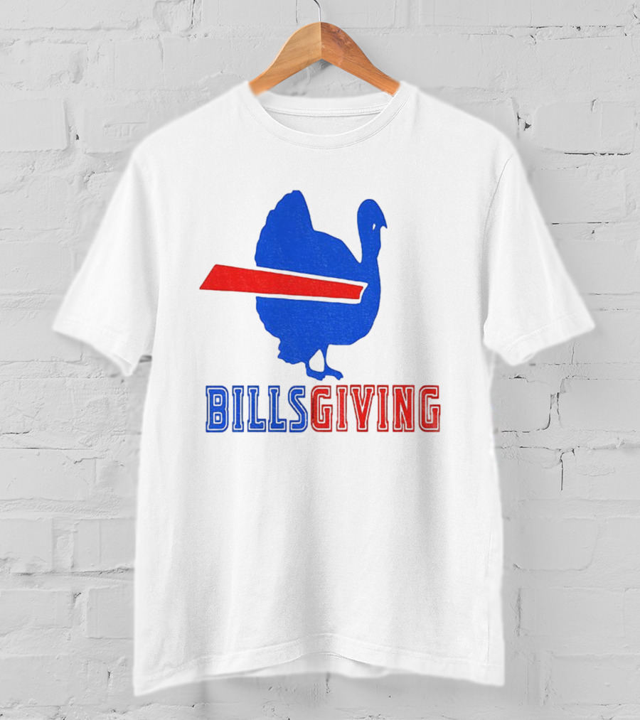 Billsgiving 2025 Turkey Buffalo Bills Thanksgiving NFL Football T-Shirt