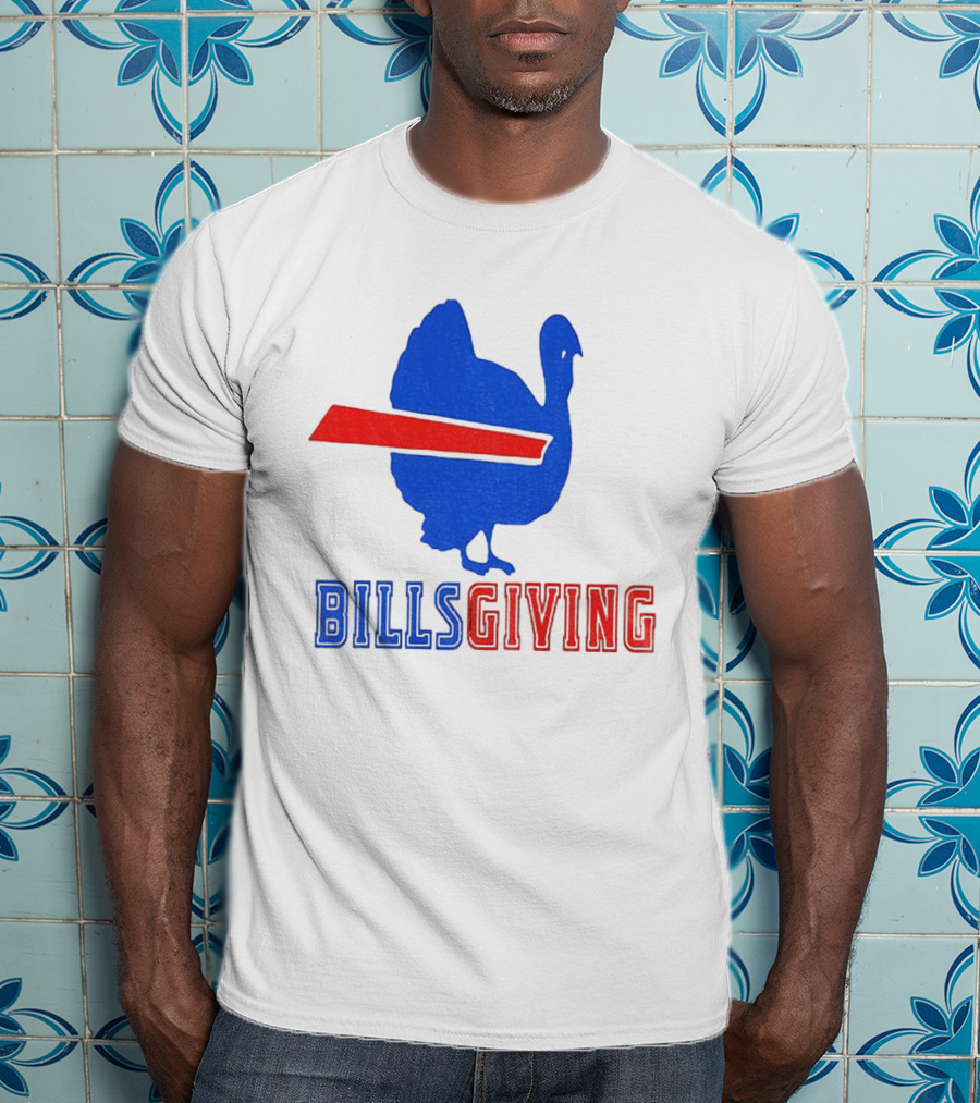 Billsgiving 2025 Turkey Buffalo Bills Thanksgiving NFL Football T-Shirt