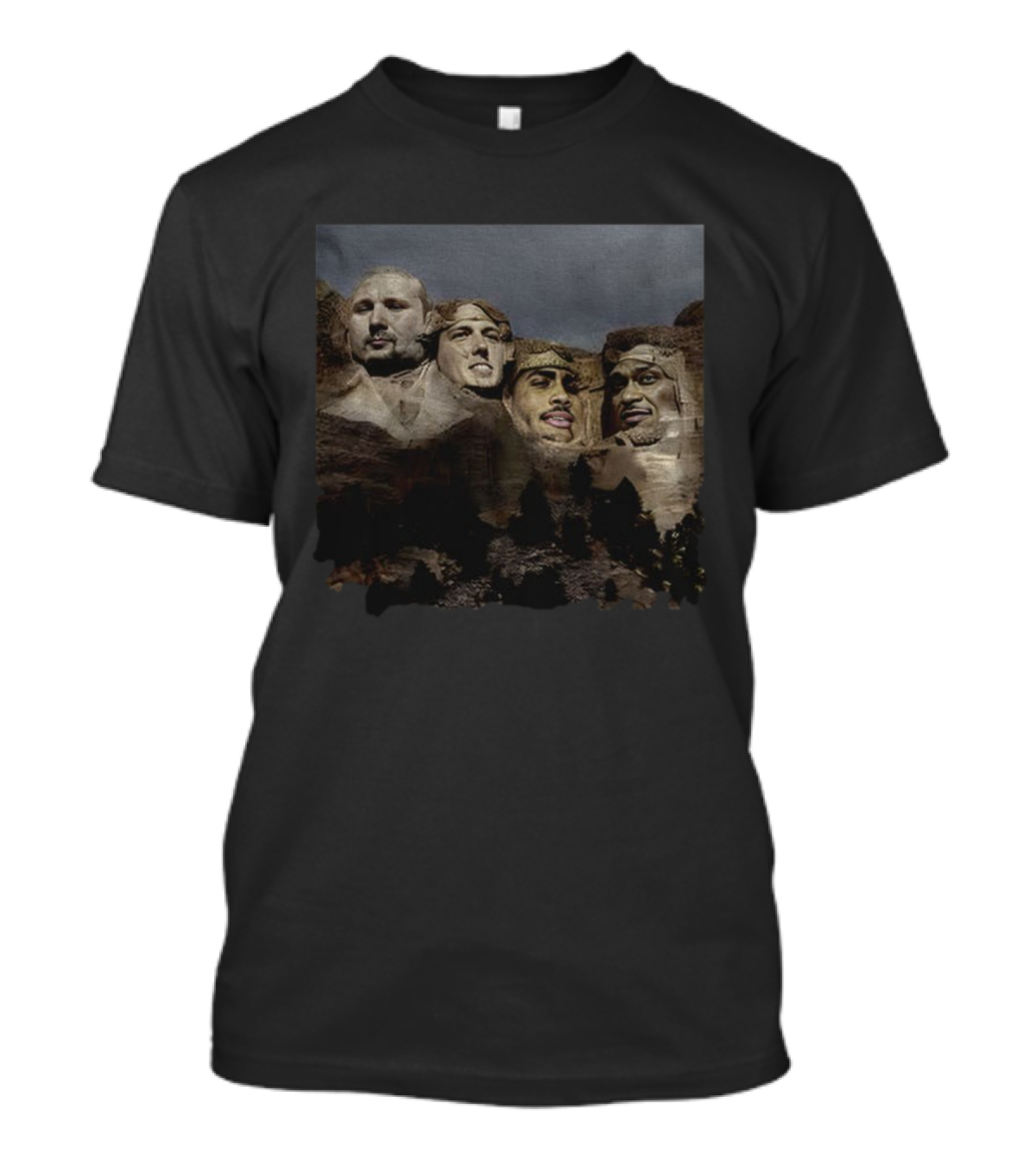 Julio Rodriguez Cal Raleigh Jorge Polanco Seattle Mariners MLB Mount Rushmore Tribute T-Shirt
