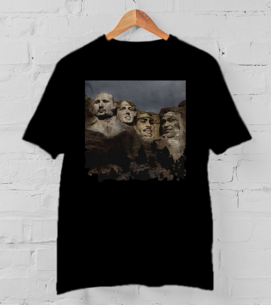 Julio Rodriguez Cal Raleigh Jorge Polanco Seattle Mariners MLB Mount Rushmore Tribute T-Shirt