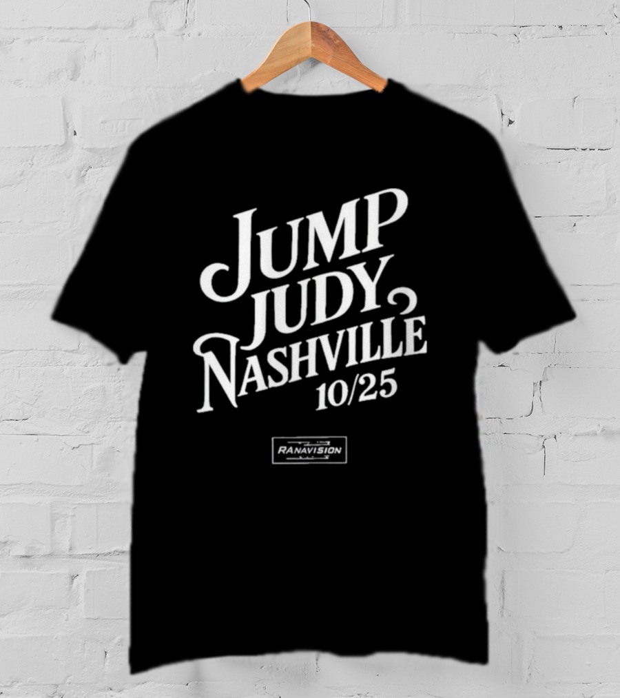 Jump Judy Nashville 10/25 Ranavision Oct 2025 T-Shirt