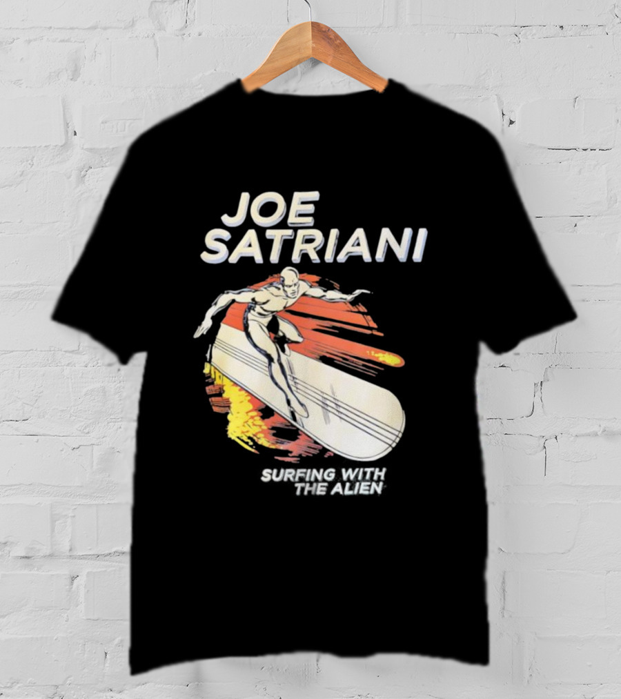 Joe Satriani Surfing With The Alien Cover Art T-Shirt